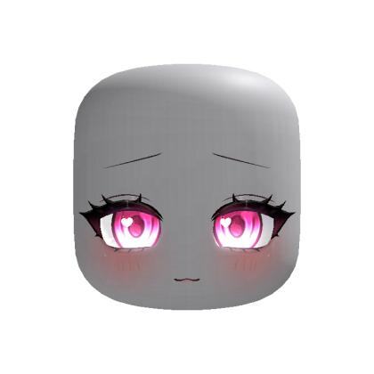 (Animated) Kawaii Pink Heart Gaze