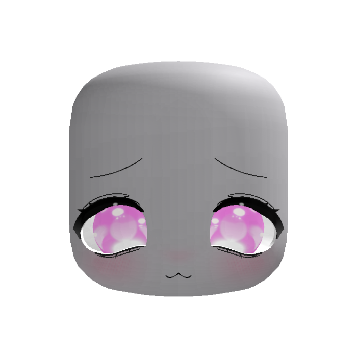 Cute Starry Ocean Chibi Eyes Pink v2 (Animated)
