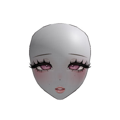 Elegant Pretty Anime Girl Face