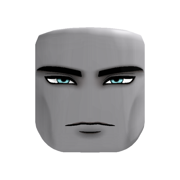 Mogger Face V3 Light Blue (ANIMATED)