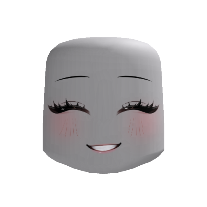 Friendly Sparkling Smile Face (Narrow)