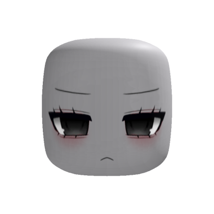 kawaii fierce moe chibi girl face