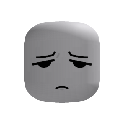 Sad Bored Face