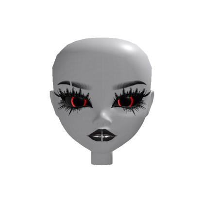 Doll Goth Head Following Red Eyes thumbnail
