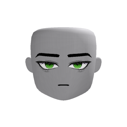 Green Eyes Anime Head thumbnail