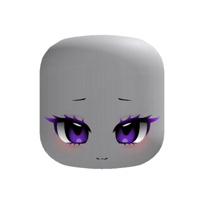 Cute Kawaii Dynamic Head Purple