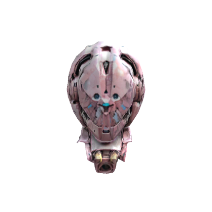 Pink Robot Mech Head