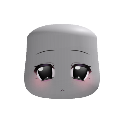cute moe blank expression