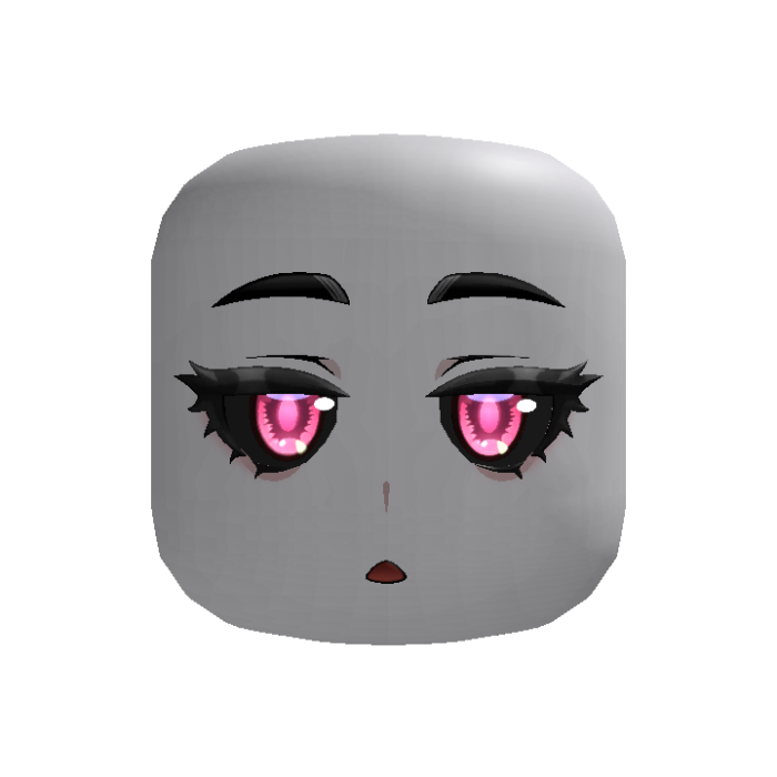 Ifrita Kawaii Demon Face Pink