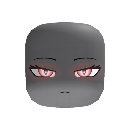 [Animated] Red Shadowed Following Eyes Face