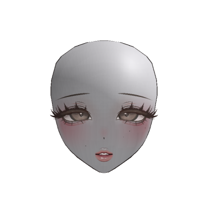 Elegant Pretty Anime Girl Face