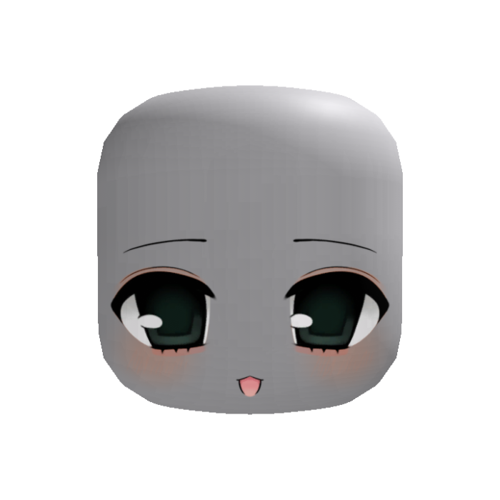 saya anime chibi moe face