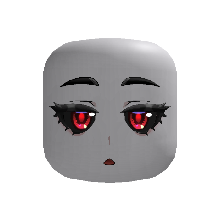 Ifrita Kawaii Demon Face Red