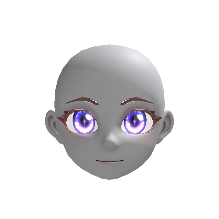 (Emissive) Pure Vemi Head - Glowing Purple