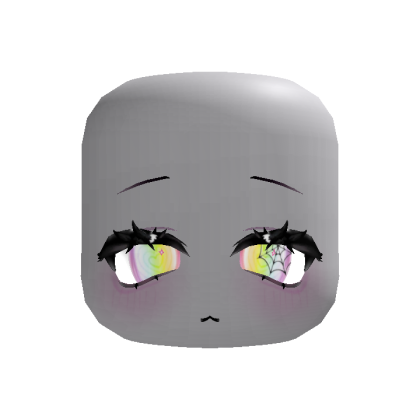 (animated) cute halloween spooky moe eyes rainbow