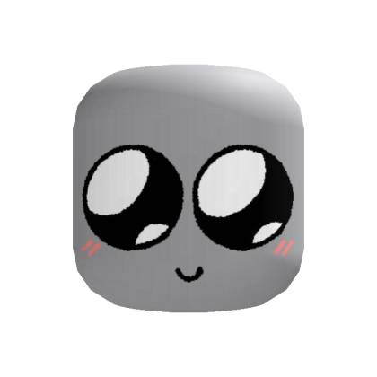 Big Eyes Cute Blush Face