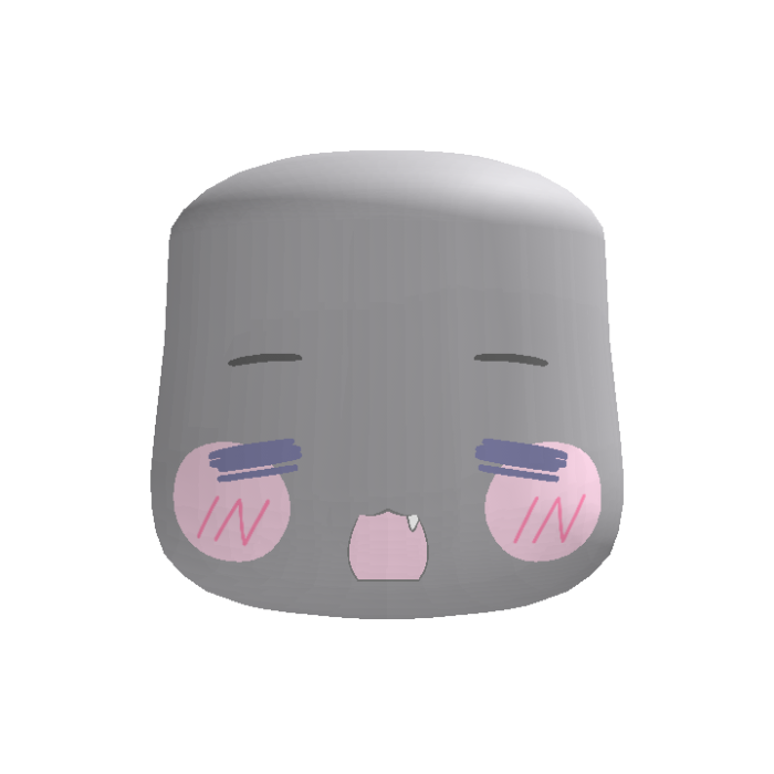Drowsy Sleepy blush Chibi Yawn