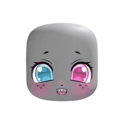 pink and blue cute nerdy puppy braces smile thumbnail