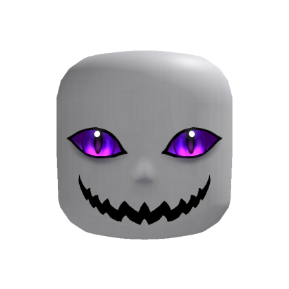 [Emissive] Purple spooky demon face