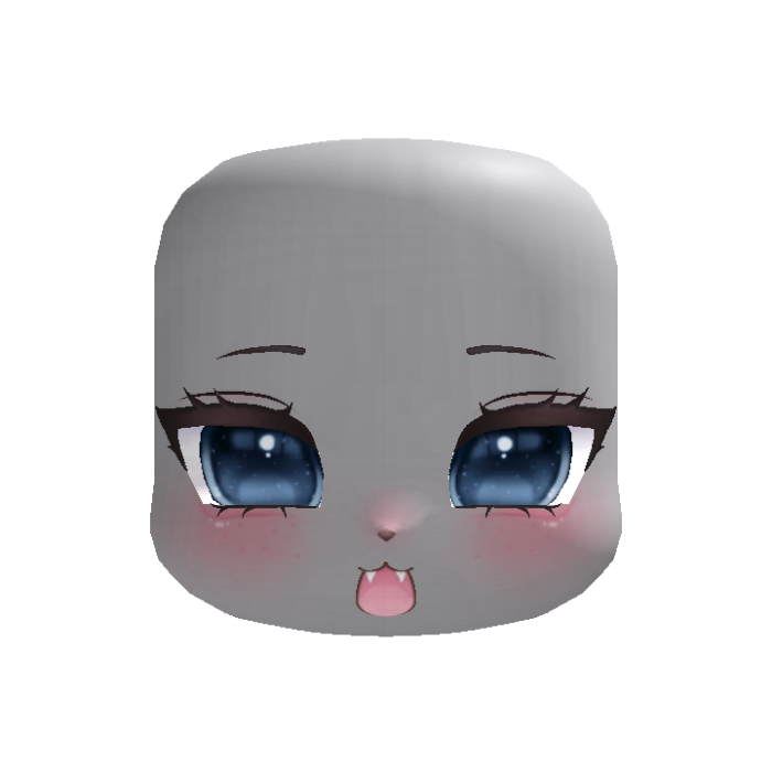 🐾 YAY!! Cute Kigurumi Blue Pout Face ୨ৎ °