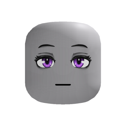 Purple Gothy Eyes Head