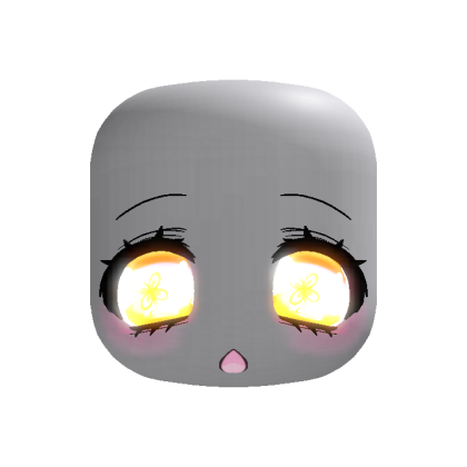 ♡ cute emissive animated orange dynamic head