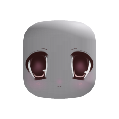 big brown eyed silly moe anime face thumbnail