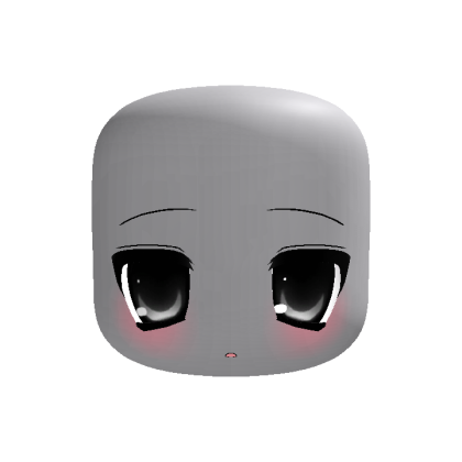 ♡ ꒰ animated black surprised 2000's moe face ꒱ ♡