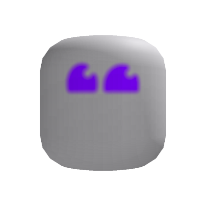 Dark Purple Glowing Eyes Face