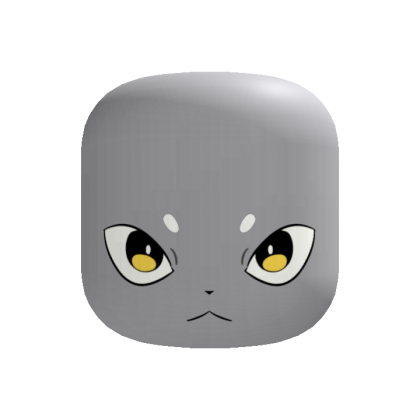 Cute Yellow Eyes Face Head thumbnail