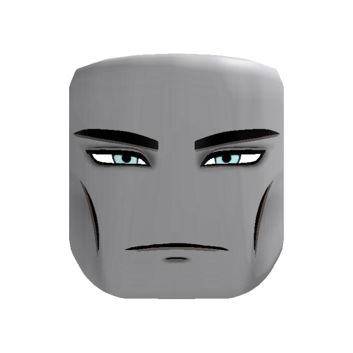Mogger Face V1 Ice Blue (ANIMATED)