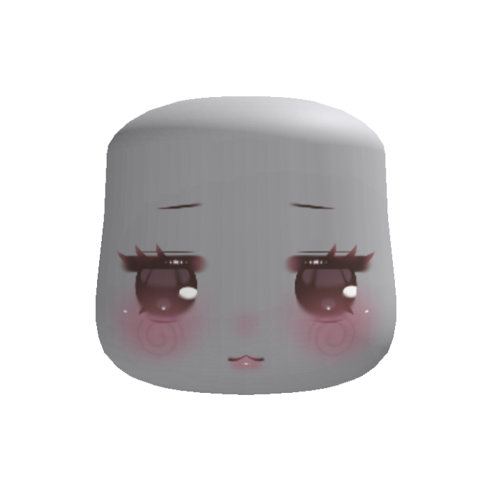 ♬ NPC .. kawaii nonchalant unamused chibi brown