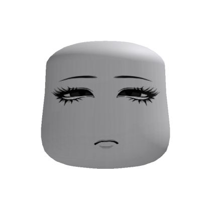 neutral mean gyaru gal face