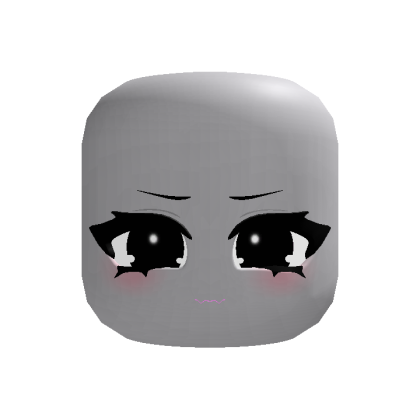 Animated Chibi Vampire Face