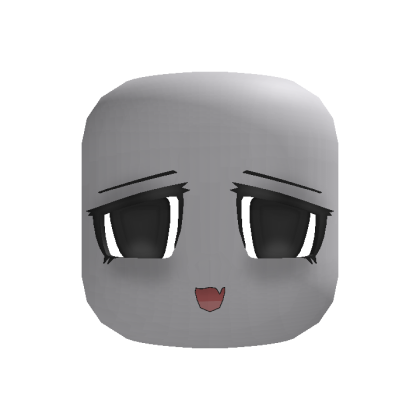Cute Moe Black Kawaii Face