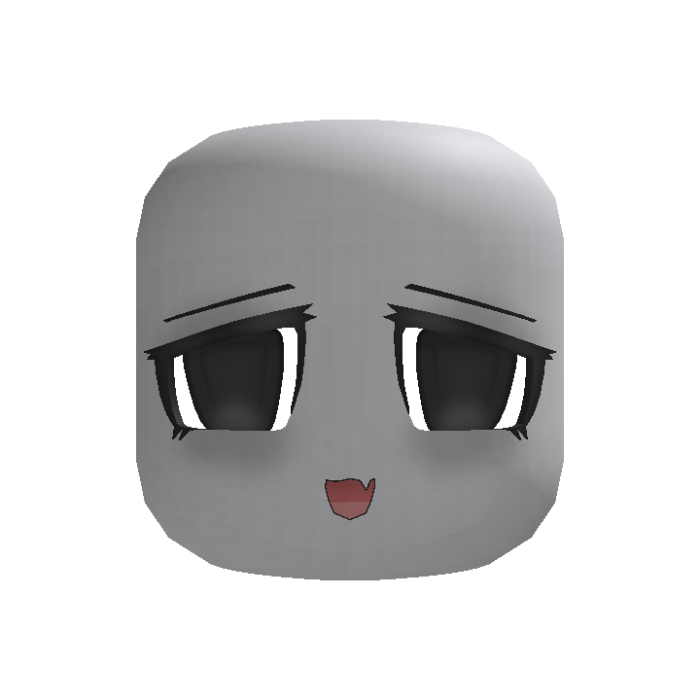 Cute Moe Black Kawaii Face
