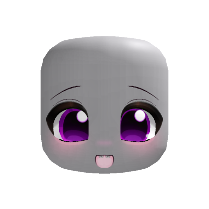 ♡‿・AWEE!! nerd kawaii eyes purple thumbnail