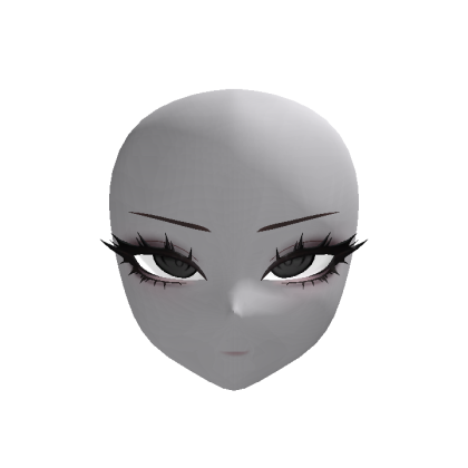 Creepy Cyber Anime Head