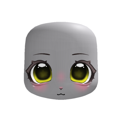 ♡ animated yellow kigurumi furry pretty head