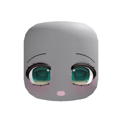 adorable teal eyes shocked face