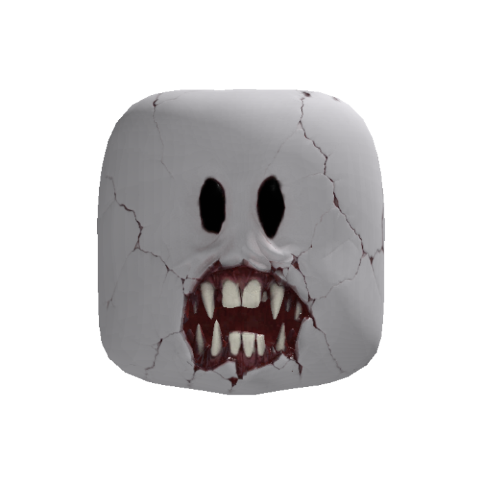 Creepy Demon Head 02