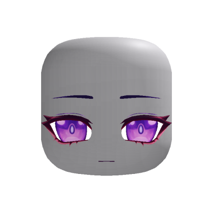Raiden cosplayer anime purple eyes
