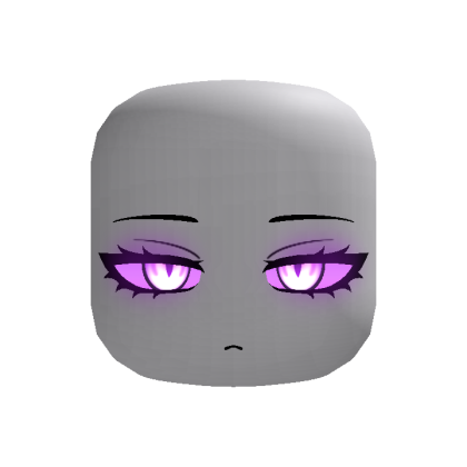 [Animated] Purple Demon Glow Following Eyes v2