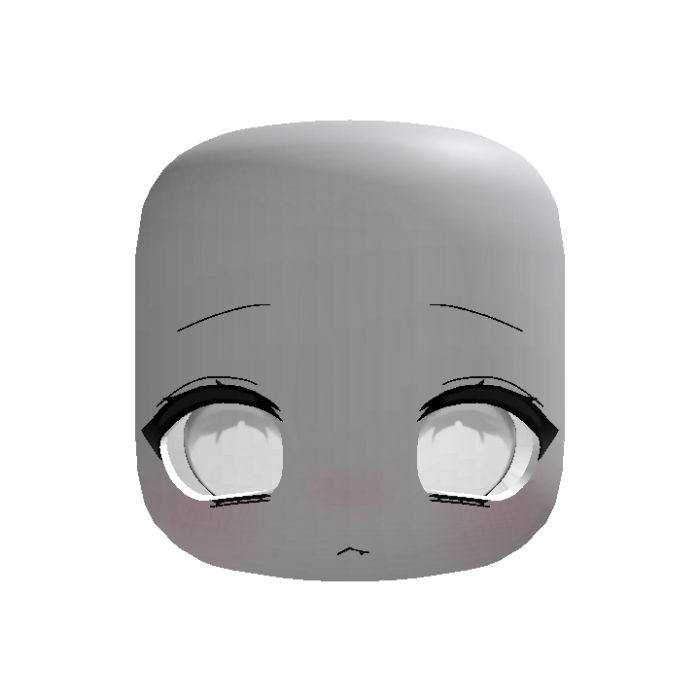 (animated) shy worried cute moe eyes in white