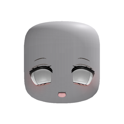 (animated) chibi happy moe anime face white