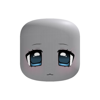 animated blue kawaii moe sweet face thumbnail