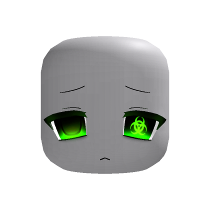 (Animated) Moe Toxic Green Eyes - Halloween