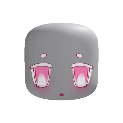 Kawaii Chibi Pink Head