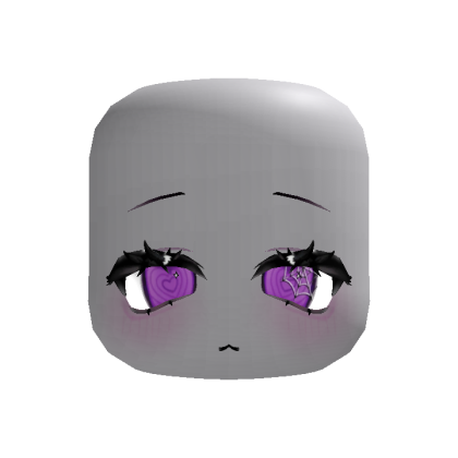 (animated) cute halloween spooky moe eyes purple