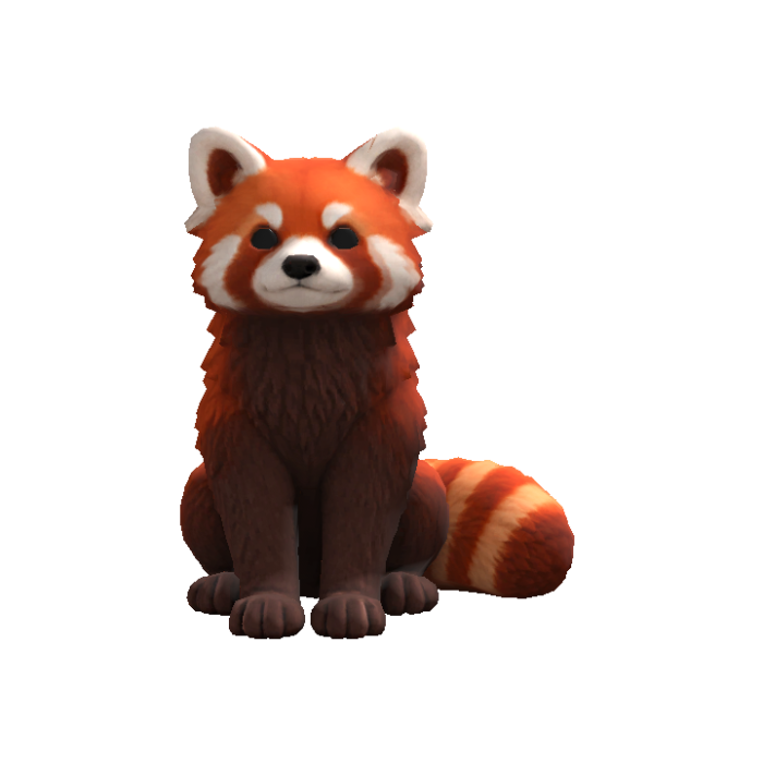 Fox Head Following Eyes